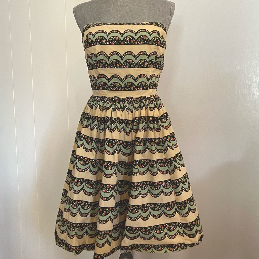 Corey Lynn Calter Nordstrom Brand Strapless Dress Size 8